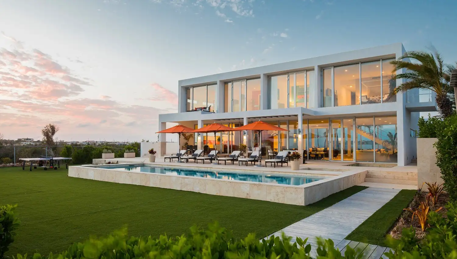 Champagne Shores, an oceanfront rental villa at Lockrum, Anguilla