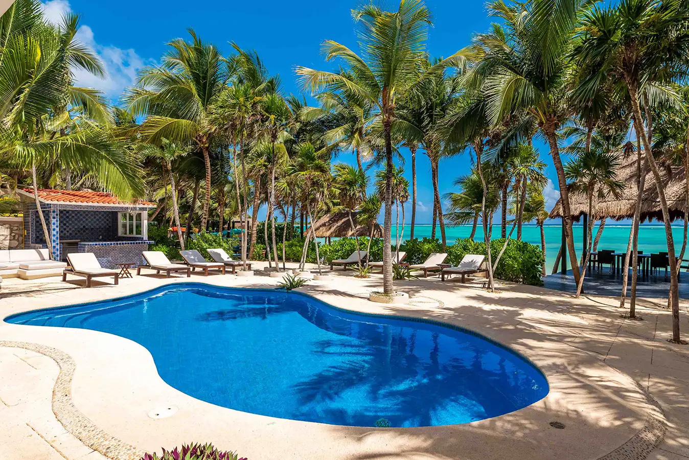 Casa Yardena, a family rental villa on Soliman Bay near Tulum