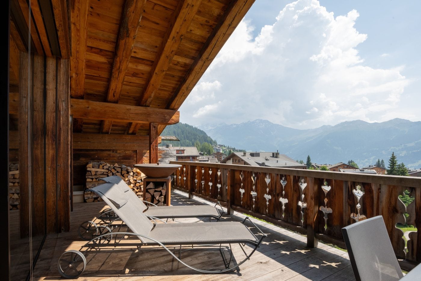 Alex Penthouse, a private residence in Verbier Centre
