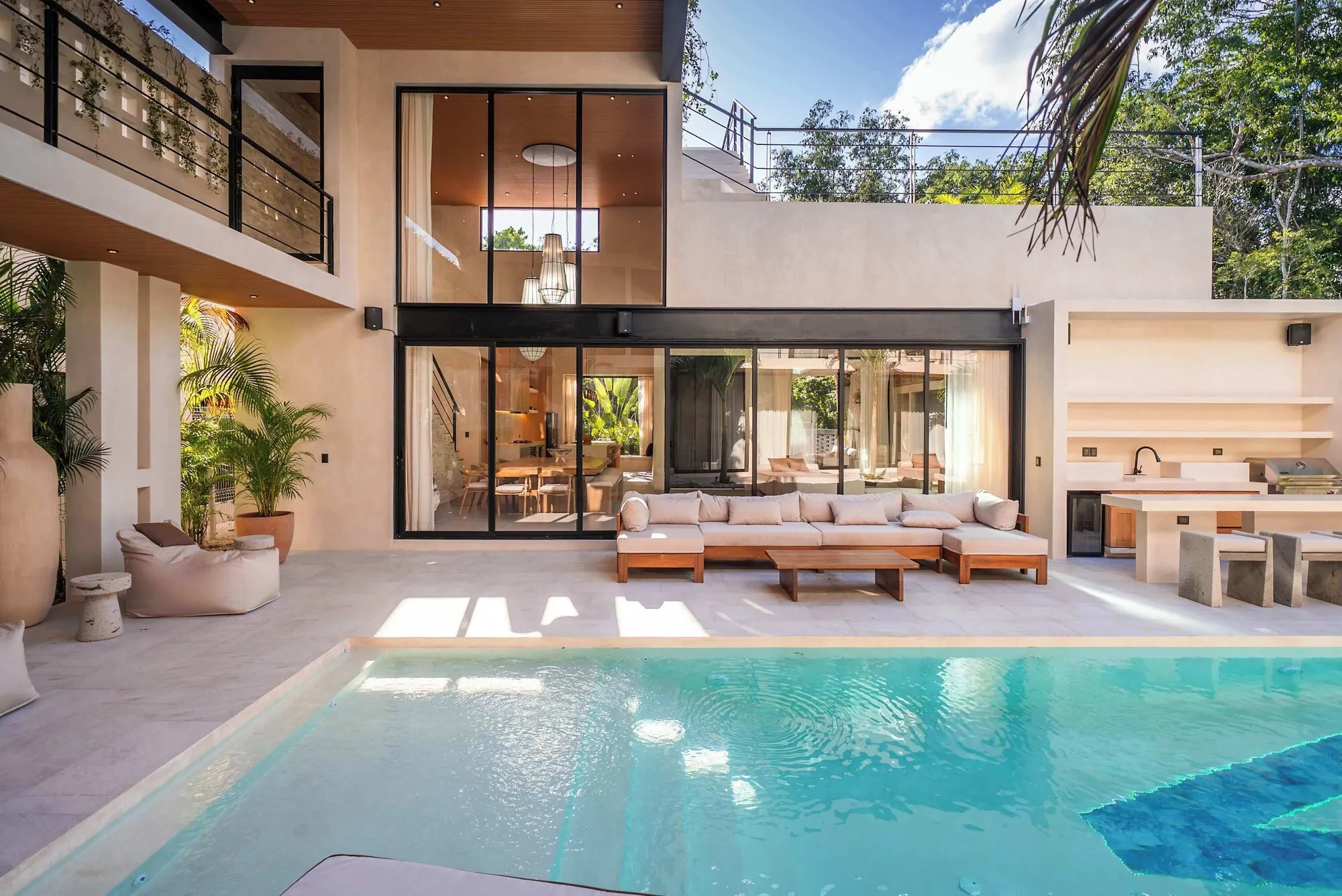 Casa W, a private rental villa in Tulum town