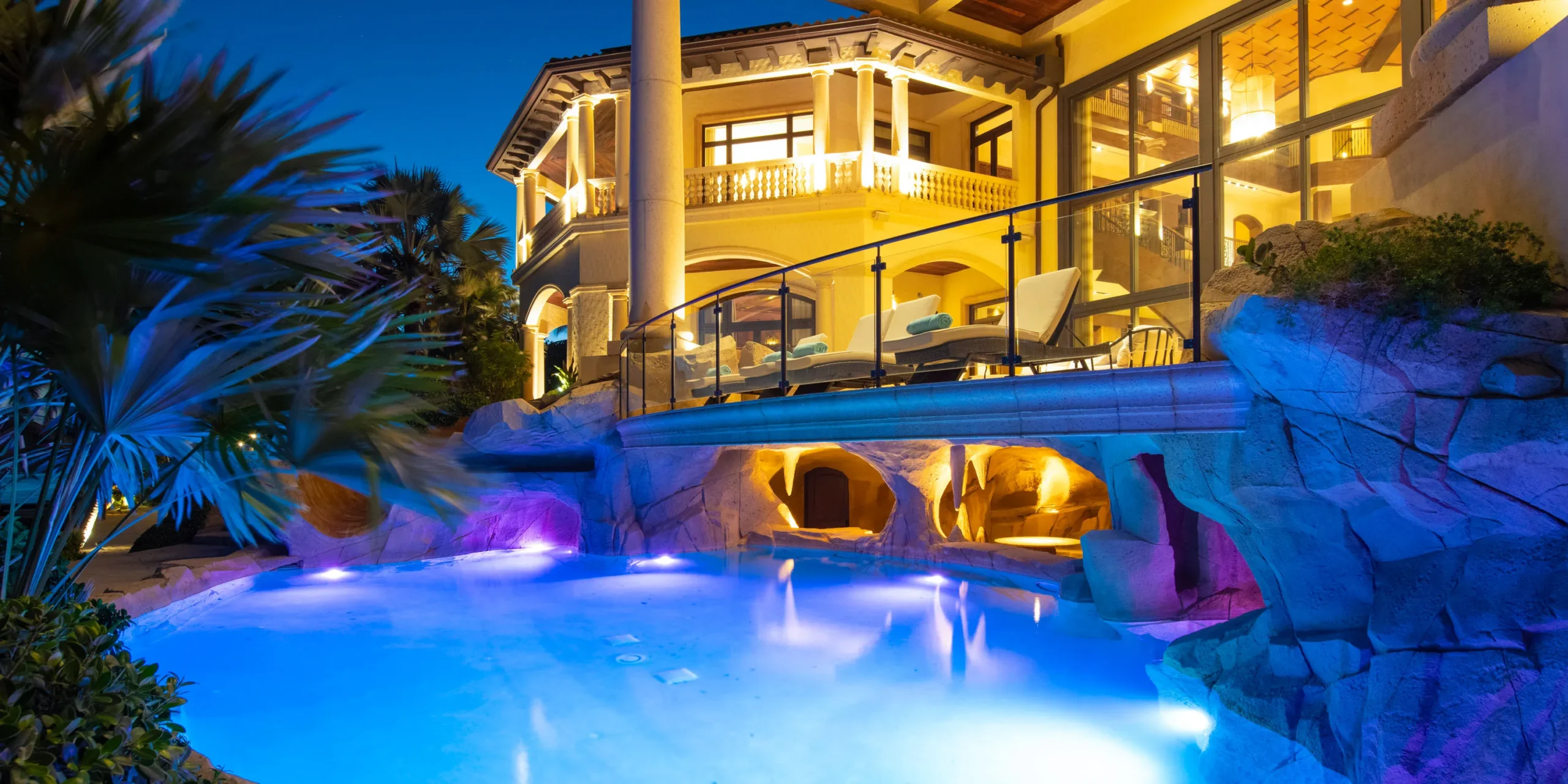 Castillo Caribe, a beachfront rental estate on the south coast of Grand Cayman