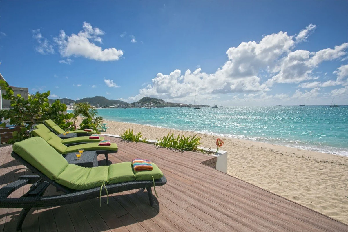 Villa Vittoria, a waterfront rental villa in Simpson Bay, Sint Maarten