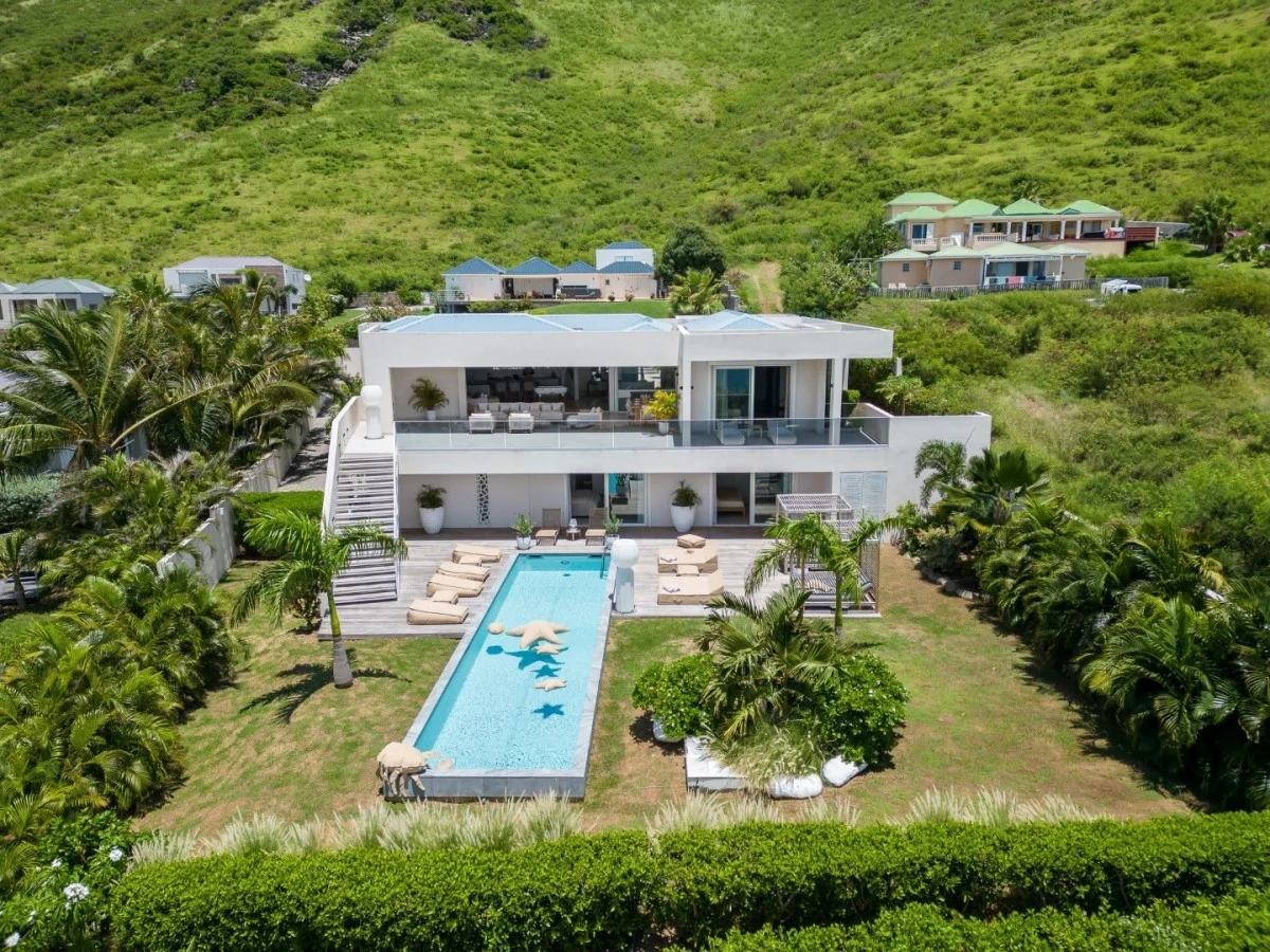 Vogue Art Villa, a rental villa at Cul de Sac on the French side of St Martin