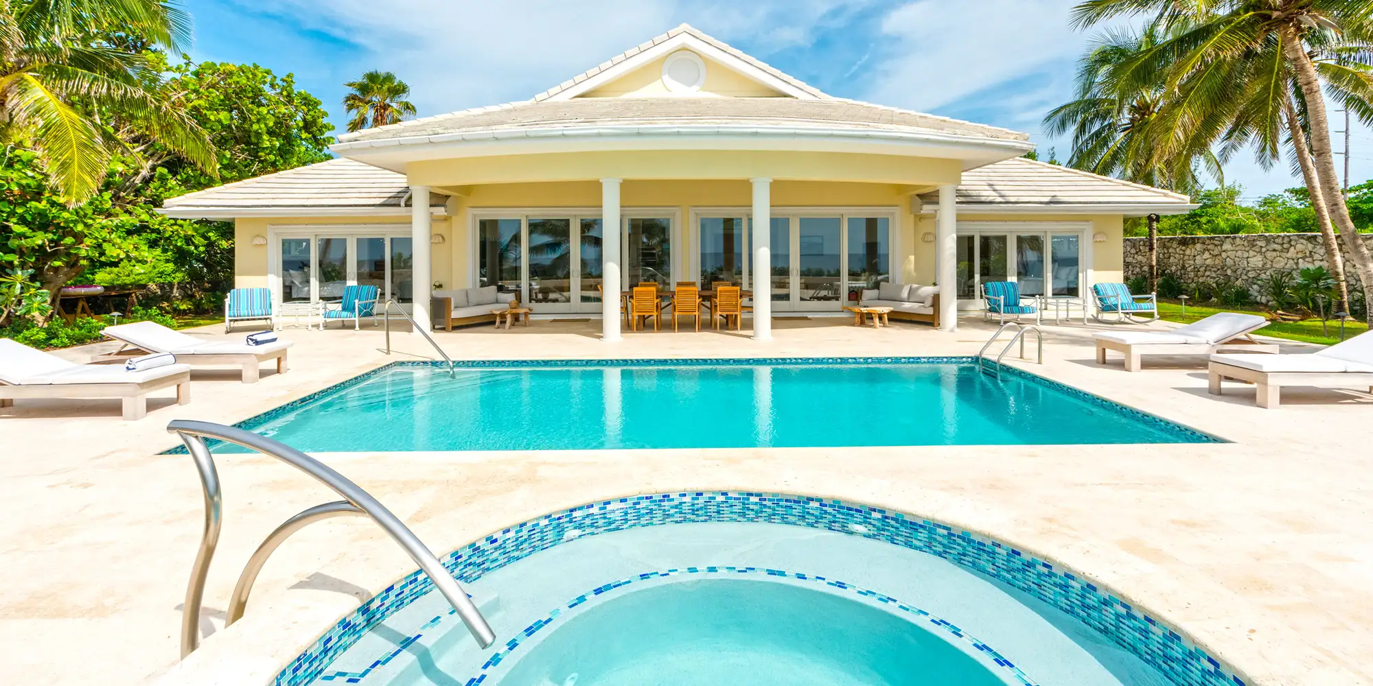 Turtle Beach, a beachfront rental villa on the South Sound, Grand Cayman
