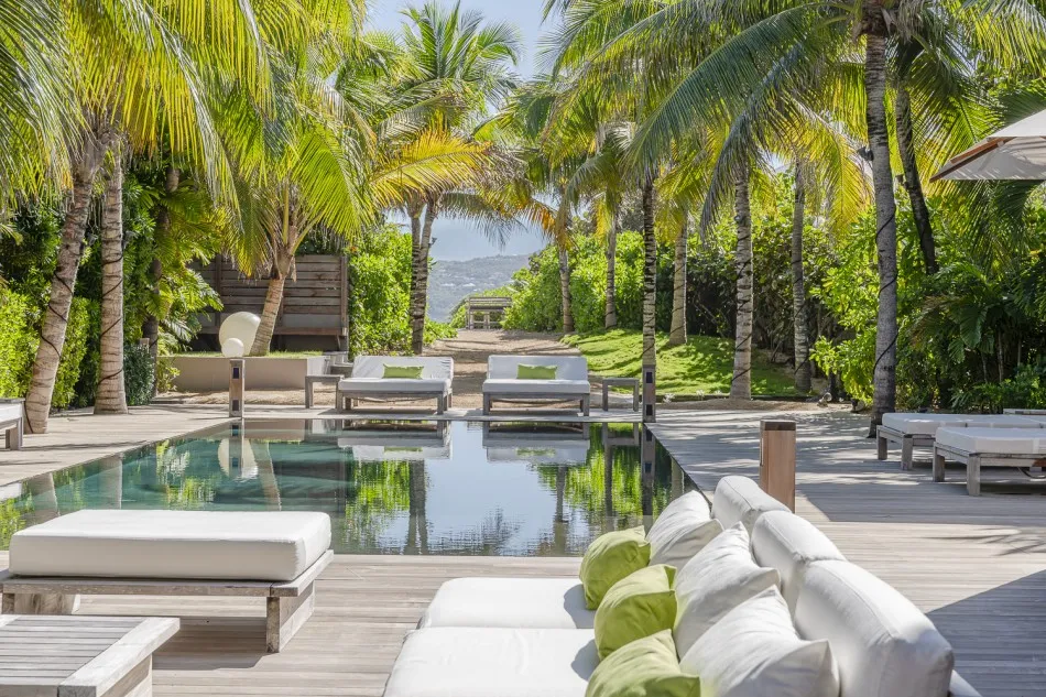 Villa Dunes, an oceanfront rental villa at Saline, St Barts